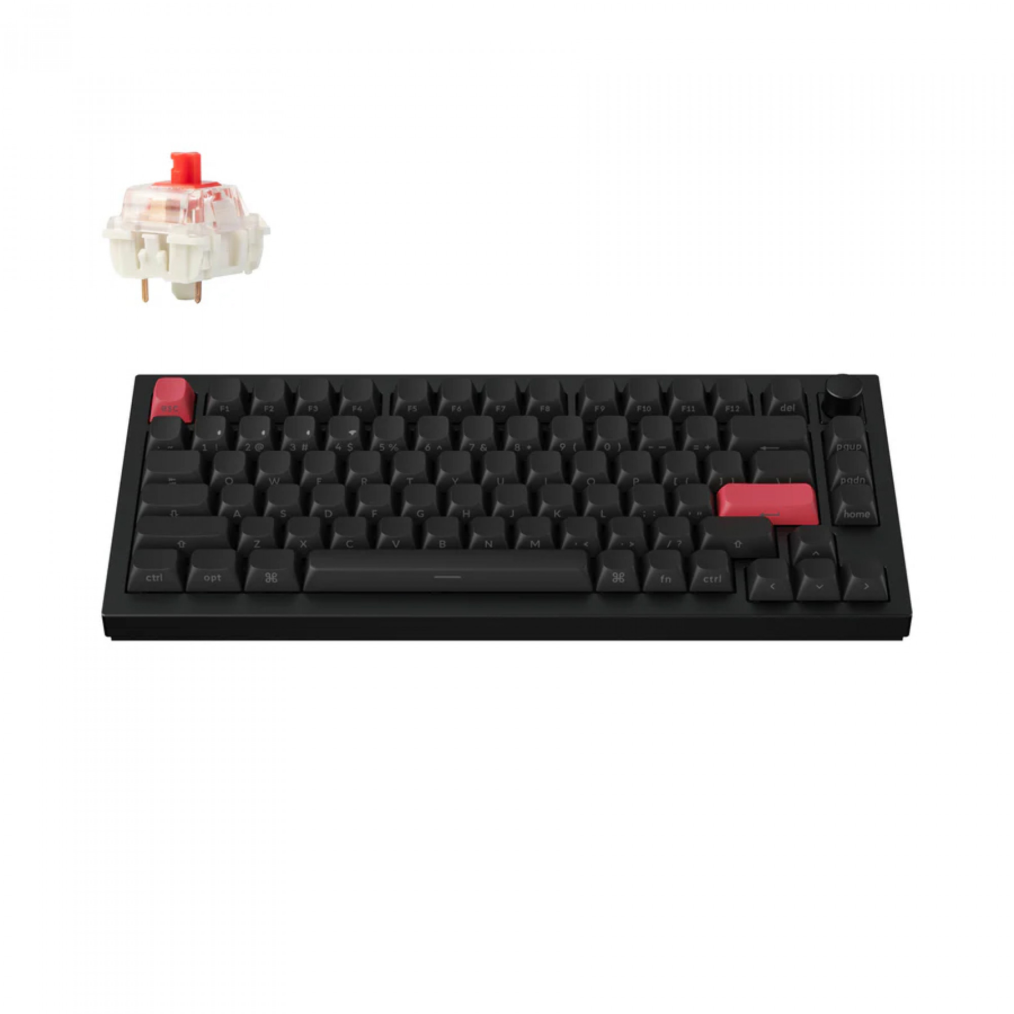 Клавіатура Keychron Q1 Max QMK/VIA Wireless Custom Mechanical Keyboard